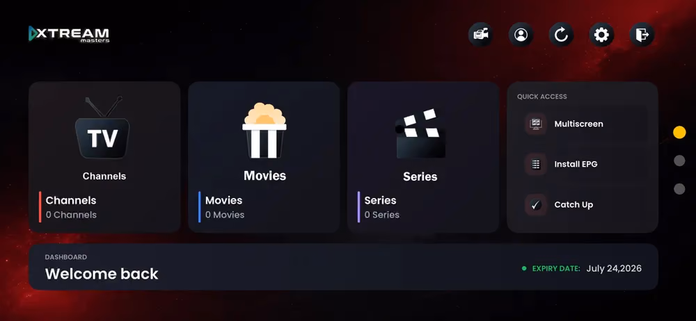 Xtream-Masters OTT Player