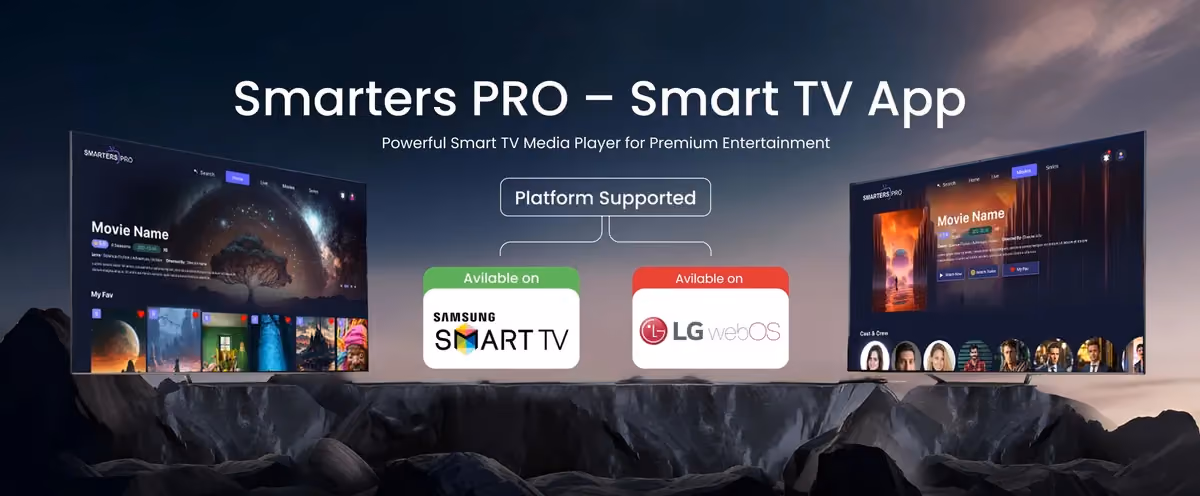 Smarters Pro para Samsung y LG